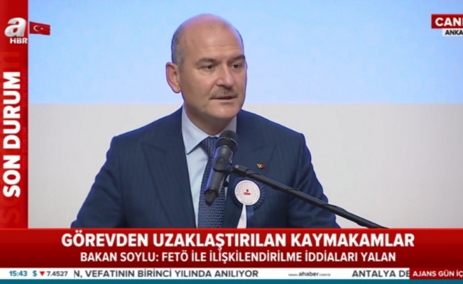 Süleyman Soylu'dan A Haber, TRT Haber ve CNN Türk'e tepki