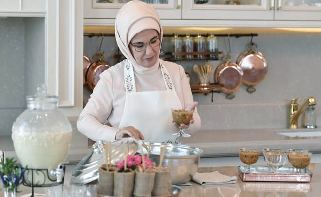 Emine Erdoğan'dan gastronomi kitabı