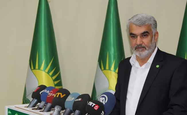 HÜDA-PAR'dan 'bağımsız Kürdistan'a destek