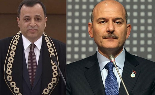 Süleyman Soylu ve AYM Başkanı arasındaki kavgada olay FETÖ göndermesi