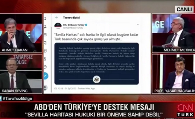 Yanlış bilgi veren Metiner doğrusunu duyunca donakaldı