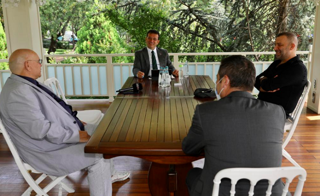 İmamoğlu'na sürpriz ziyaret
