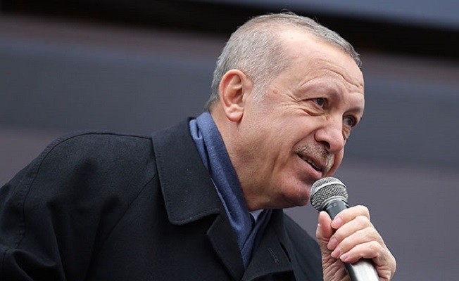 Erdoğan cami hoparlöründen cemaate seslendi