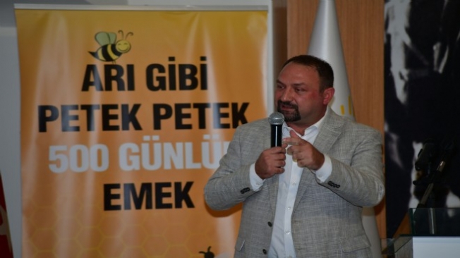 Utku Gümrükçü CHP örgütüne 'ilk 500 günü' anlattı