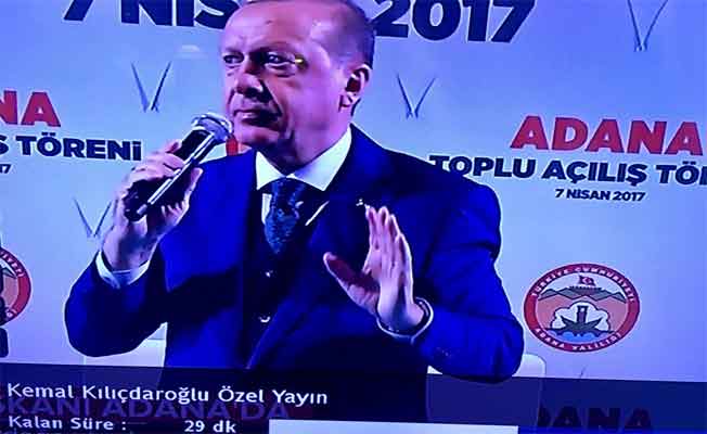 TRT'de skandal; 'Kılıçdaroğlu çıkacak' dediler, Erdoğan'ı yayınladılar