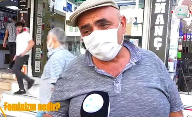 Sosyal medyanın gündemine oturan feminist dayı!