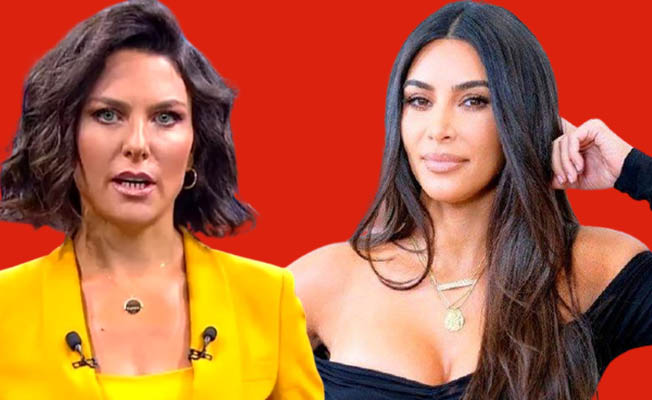 Ece Üner'den Kim Kardashian'a sert tepki : Pes’miş! özünde bir yerinden uydurma derim