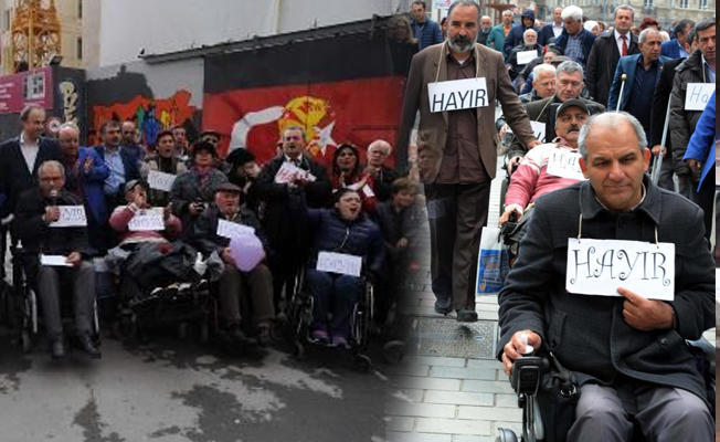 'Yatalak da olsak gidip 'hayır' diyeceğiz'