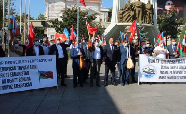Sivil toplum örgütlerinden Azerbaycan'a destek