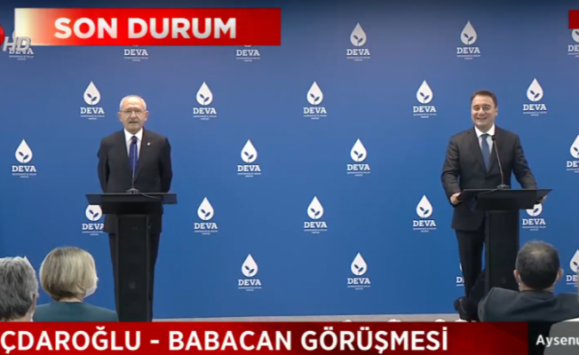 Babacan ve Kılıçdaroğlu bir araya geldi: Erdoğan'a çok sert mümin yanıtı