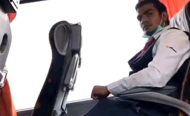Yine aynı otobüs firması yine aynı skandal! Şok edici görüntüler