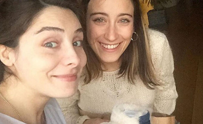 Hazal Kaya ve Nur Fettahoğlu çocuklarını buluşturdu