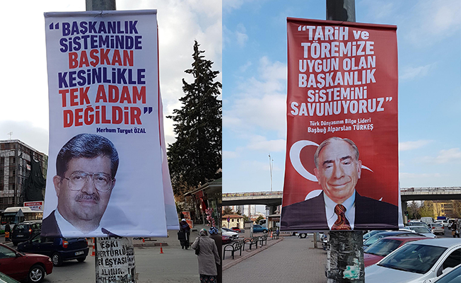 Türkeş ve Özal'lı 'evet' propagandası