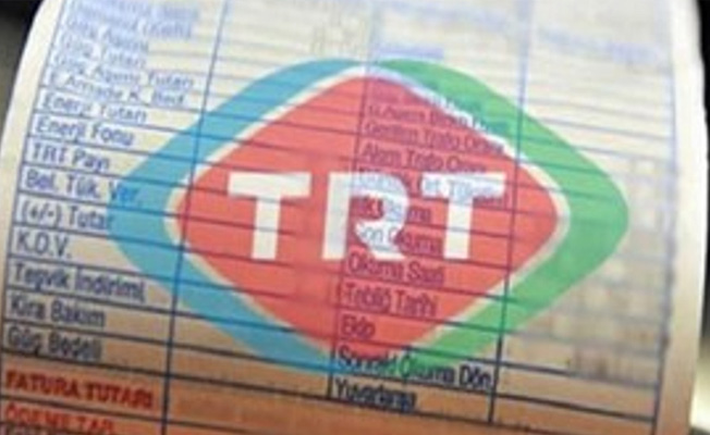 TRT elektrik payından 1 milyar TL gelir elde etti