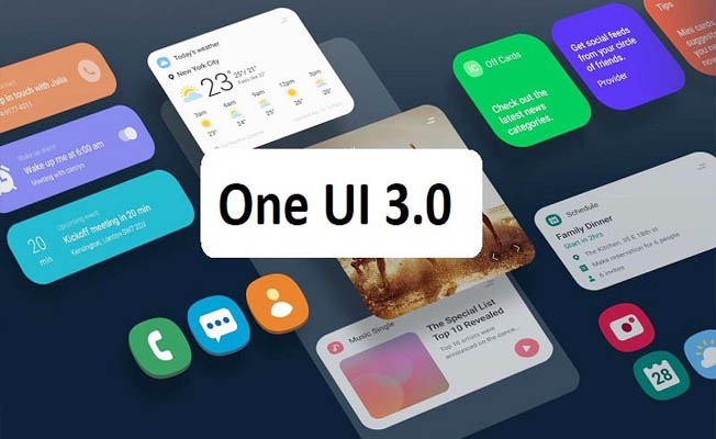 Samsung One UI 3.0'ın özeliklerini tanıttı