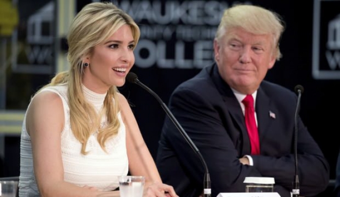Ivanka Trump, babasının başkanlık seçim kampanyası için 35 milyon dolar topladı