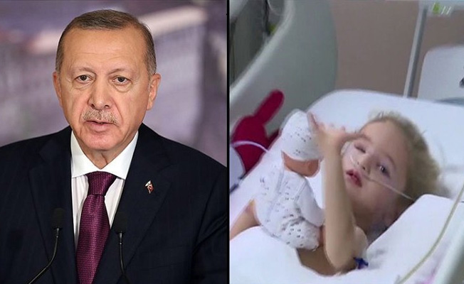 Erdoğan'dan Elif Perinçek paylaşımı: Geçmiş olsun canım yavrum