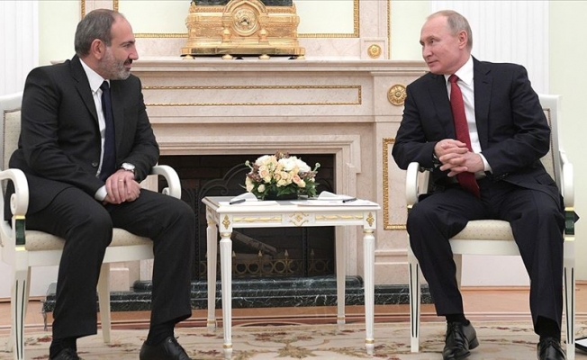 Putin, Aliyev ve Paşinyan ile Karabağ'ı görüştü