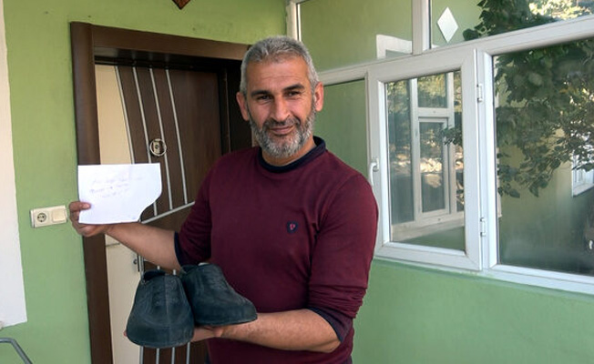 Hırsızdan ilginç not...