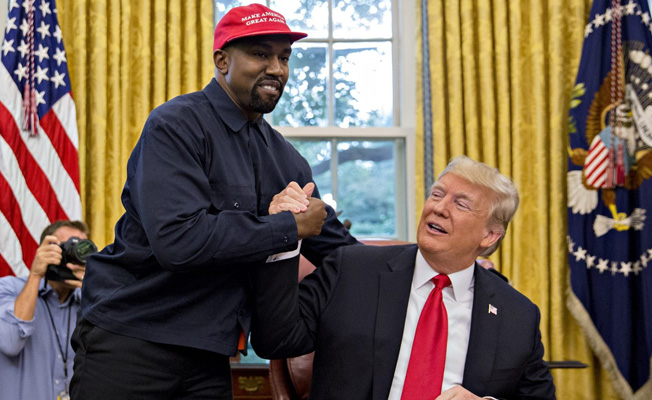 Sansasyonel aday Kanye West gözünü 2024 seçimlerine dikti
