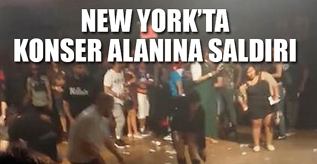 New York'ta konser salonunda silahlı saldırı