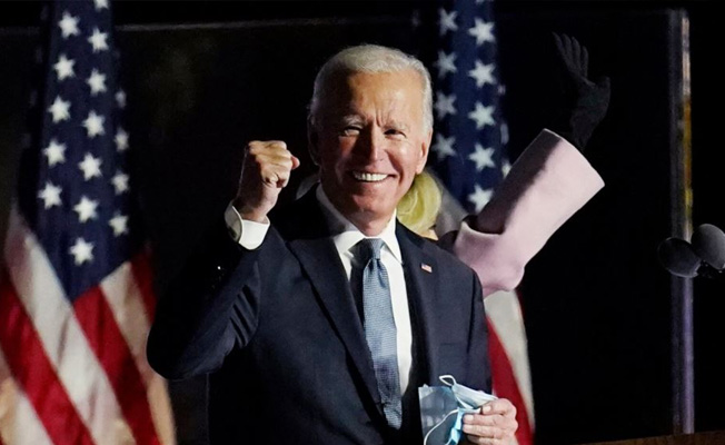 Dünya liderlerinden Biden'a tebrik mesajları yağdı