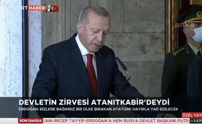 TRT, 'Atanıtkabir' skandalını Koronavirüs'e bağladı