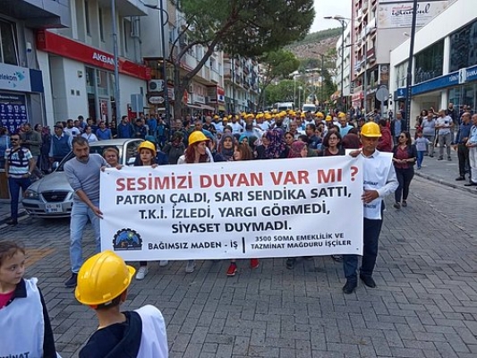 Sanatçılardan maden işçilerine destek
