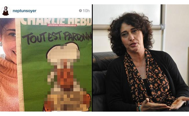 Neptün Soyer ‘Charlie Hebdo’ eleştirilerine yanıt verdi