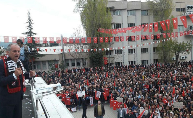 CHP’li Muharrem İnce: Yüzde 58-60 aralığında ‘Hayır’ çıkacak