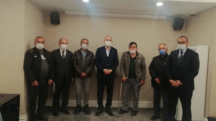 Soylu o madencilere söz verdi