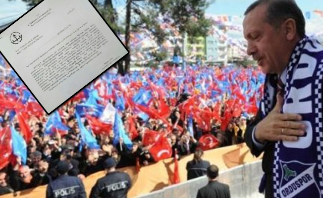 Okullara Erdoğan ayarı