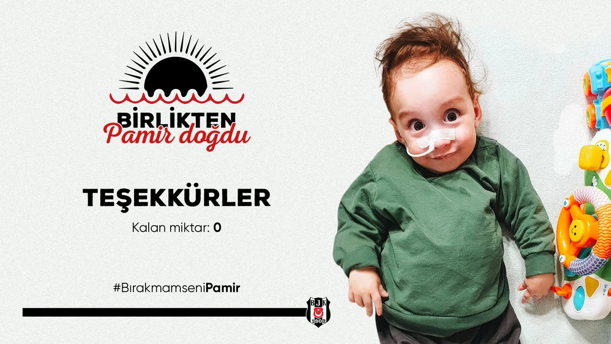 Futbolun üç büyükleri Pamir bebek için birleşti, hedefe ulaşıldı!