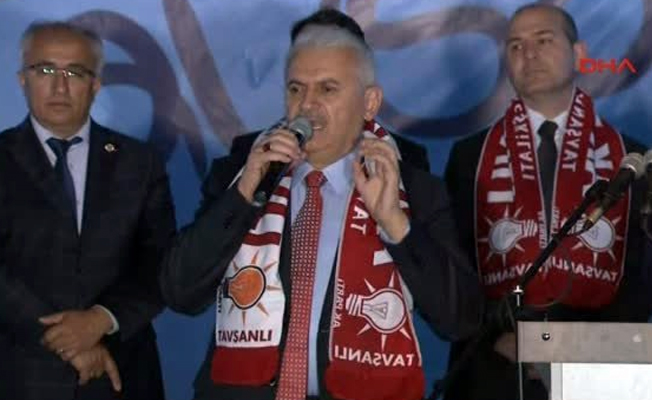 Başbakan Yıldırım: Şimdi değişim vakti
