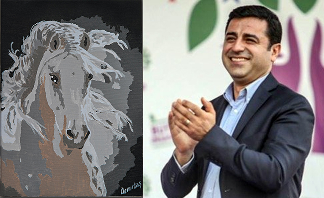 Demirtaş cezaevinde ressam oldu