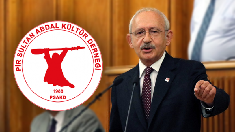 Kılıçdaroğlu'na bir destek de Pir Sultan Abdal Kültür Derneği'nden geldi