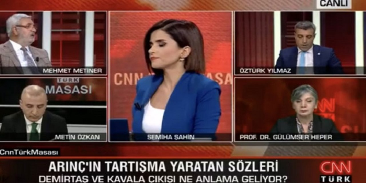 AKP'li Mehmet Metiner, 'Arınç CHP'ye hayırlı olsun' tweeti attı, hemen sildi!