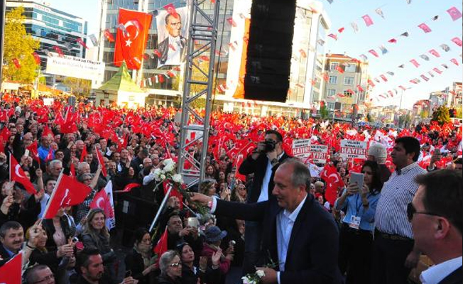 CHP'li İnce: Erdoğan'a beygirden düştüğü için gazilik veririz