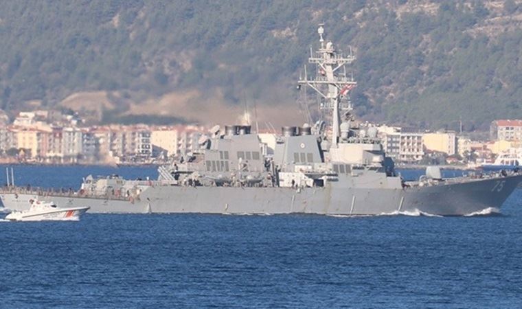 Sahil Güvenlik ABD savaş gemisine yakın temasta bulundu