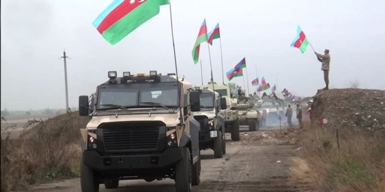 Azerbaycan ordusu 27 yıl sonra Kelbecer'de