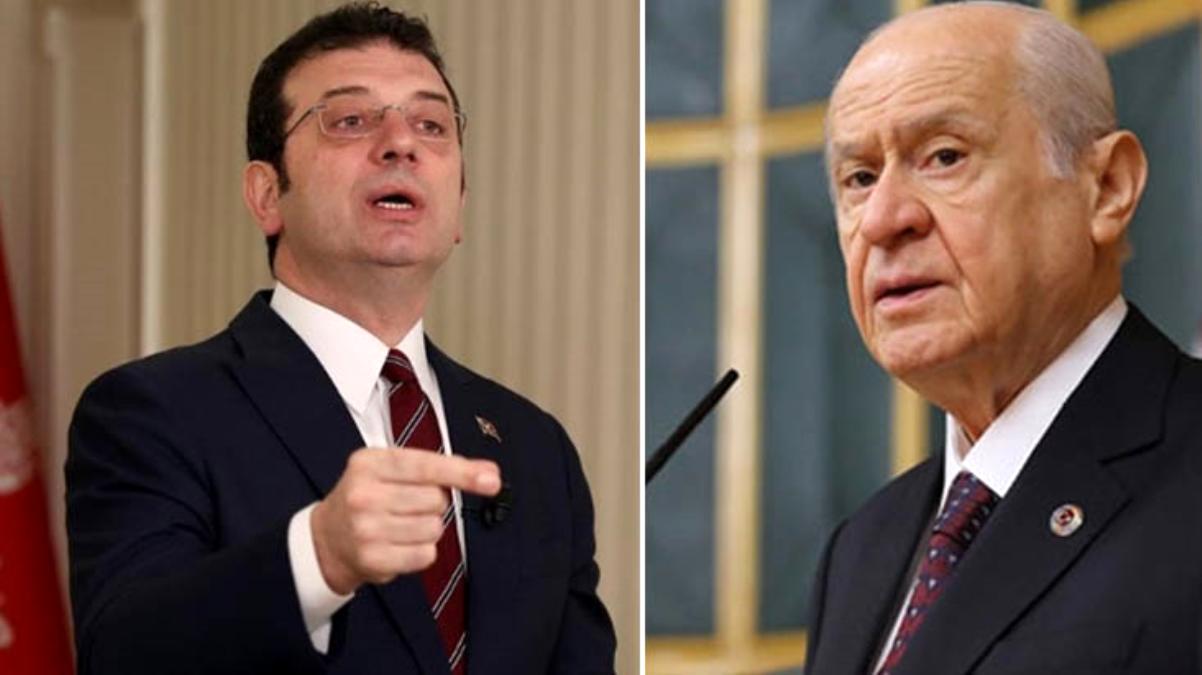 İmamoğlu’ndan Bahçeli'ye yanıt gecikmedi: "Onlarla polemiğe girmem"