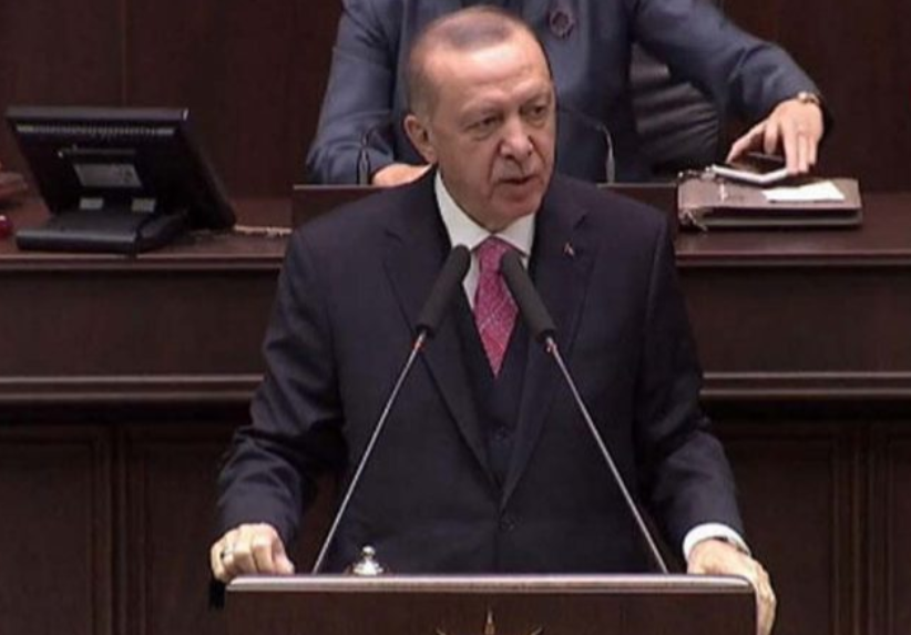 AKP'li Cumhurbaşkanı Erdoğan Grup Toplantısı'nda konuştu