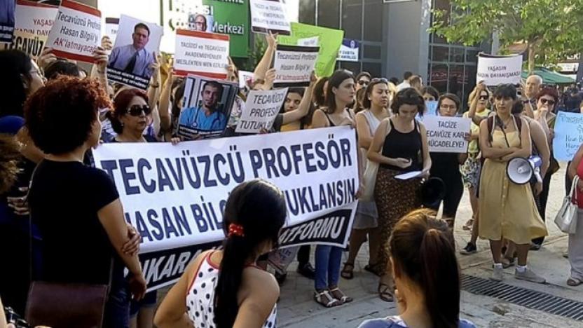 Kadınlar cinsel saldırı davasına sessiz kalmadı