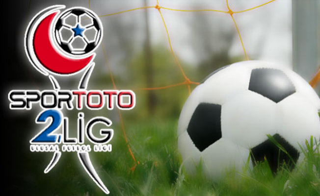 Spor Toto 2. Lig'e çıkan 3 takım belli oldu