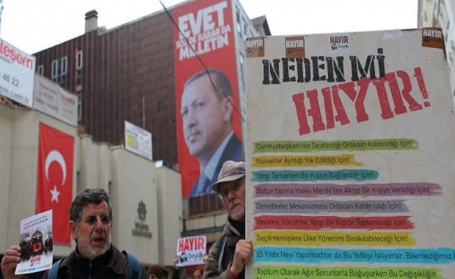'Hayır' kampanyası düzenleyen AKP'liler disipline sevk edildi