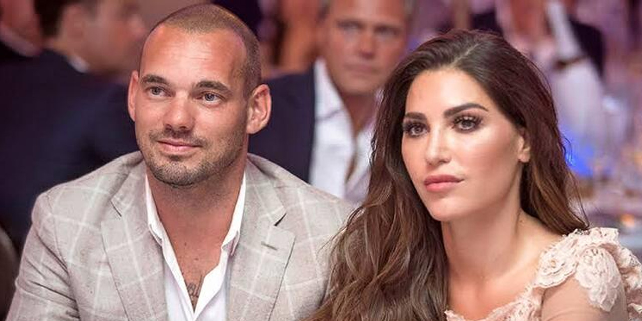 Wesley Sneijder'in karısını aldattı