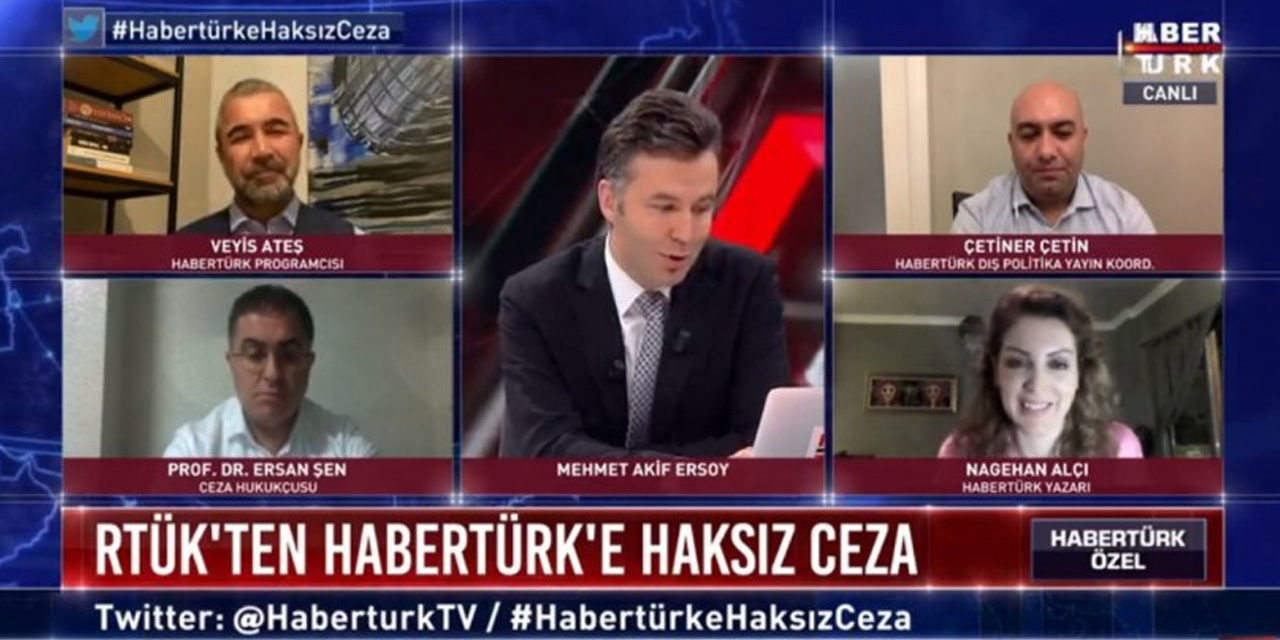 Habertürk'te RTÜK cezasına tepki: 'Ölümü göze aldık'