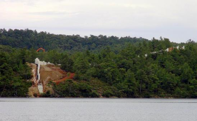 Marmaris'e denize dolgu projeli Cumhurbaşkanlığı Devlet Konukevi yapılıyor