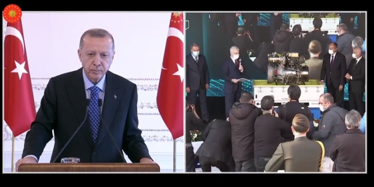 Erdoğan'ın katıldığı törende çok ilginç anlar! Herkes bakakaldı...