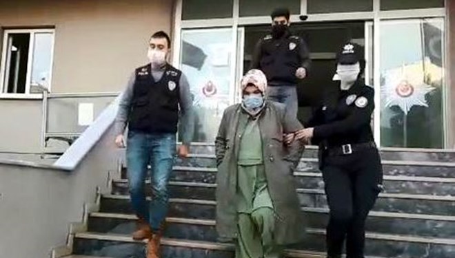 Doktora saldıran kadın yakalandı